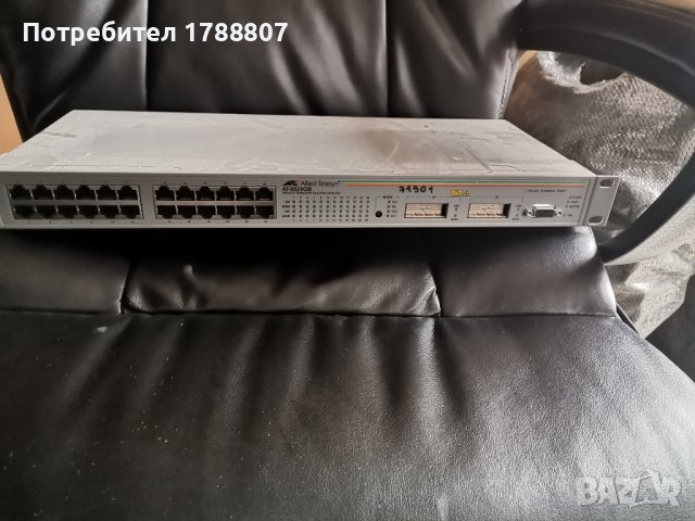 Allied Telesyn AT-8024GB, снимка 5 - Мрежови адаптери - 44275783