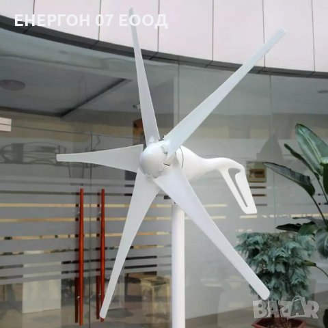 Нов ветрогенератор 400w - 600w 5 витла 12v турбина перка вятърен генератор , снимка 5 - Палатки - 31617028