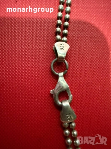 Сребърен ланец /925/, снимка 5 - Колиета, медальони, синджири - 53079657