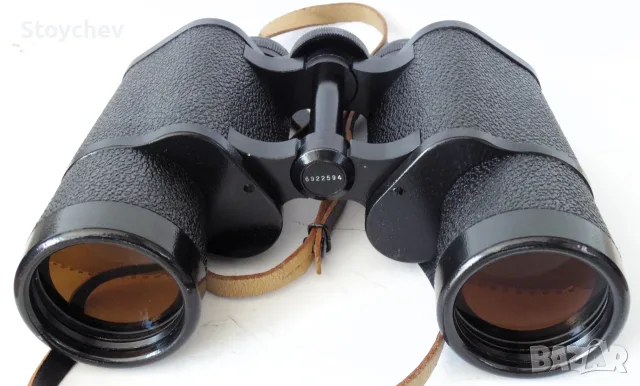 Бинокъл Carl Zeiss Jena Jenoptem 10x50w 1989г., снимка 6 - Екипировка - 56172251