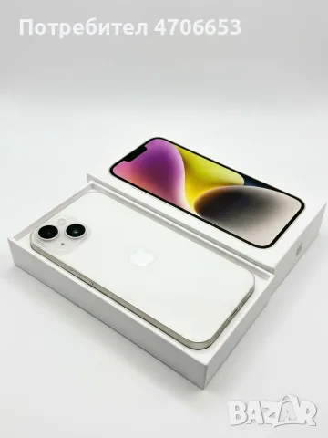 IPhone 14, 128 GB - Starlight (Бял), снимка 2 - Apple iPhone - 56534321