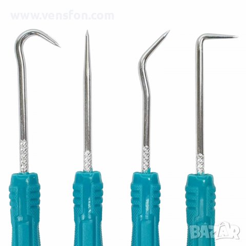 Комплект мини шила и куки TOTAL, 4 части, снимка 4 - Други инструменти - 39880166