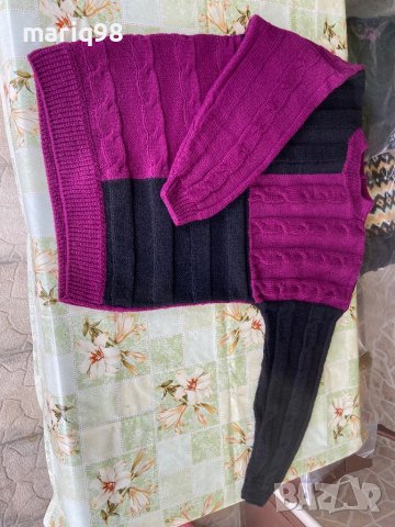 Плетени блузи, снимка 5 - Блузи с дълъг ръкав и пуловери - 40699613