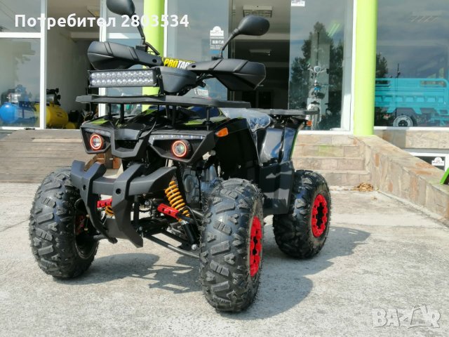 АТВ/ATV MaxMotors Grizzly LED ROLLBAR 150CC BLACK (1 година гаранция), снимка 5 - Мотоциклети и мототехника - 30009516