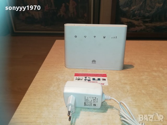 *Huawei b-310s-22-рутер за сим карта+адаптер 0903210838, снимка 8 - Рутери - 32089595