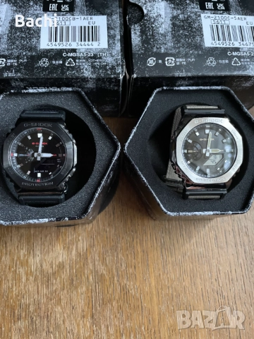 Оригинални Мъжки Часовници Casio G-Shock GM-2100CB и GM-2100C-5AER, снимка 2 - Мъжки - 51986989