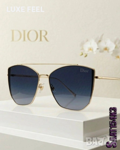Dior 💎Дамски Слънчеви Очила , снимка 4 - Слънчеви и диоптрични очила - 54192363