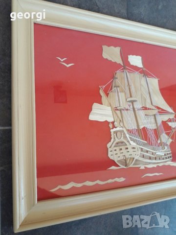 Картина кораб апликация   11/1, снимка 5 - Картини - 29892793