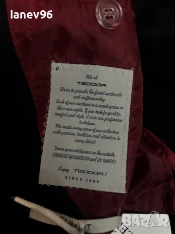 продавам мъжко сако Teodor, снимка 9 - Сака - 56314442