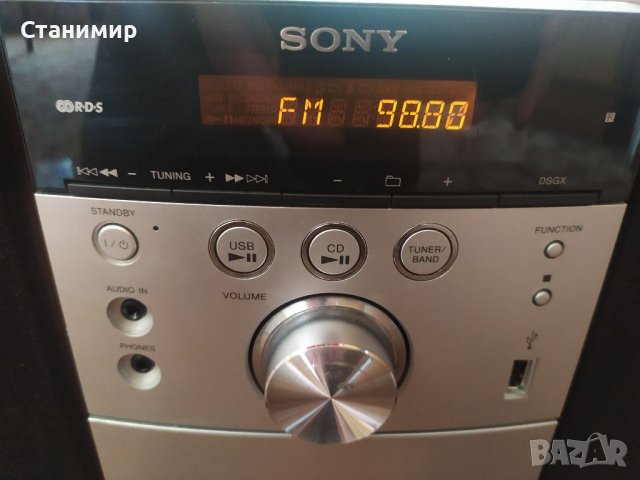 Микро аудио hi-fi система SONY CMT-EH25, снимка 2 - Аудиосистеми - 40118092