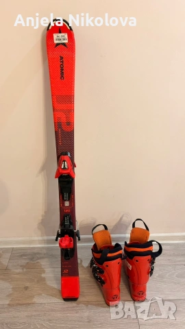 Ски Atomic Redster J2 и обувки Tecnica Cochise JR