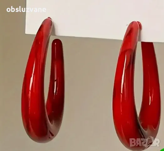 Обици Ретро Мерилин, снимка 1