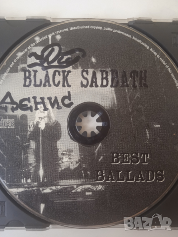 Black Sabbath – Best Ballads матричен диск с най-добрите балади на Блек Сабат