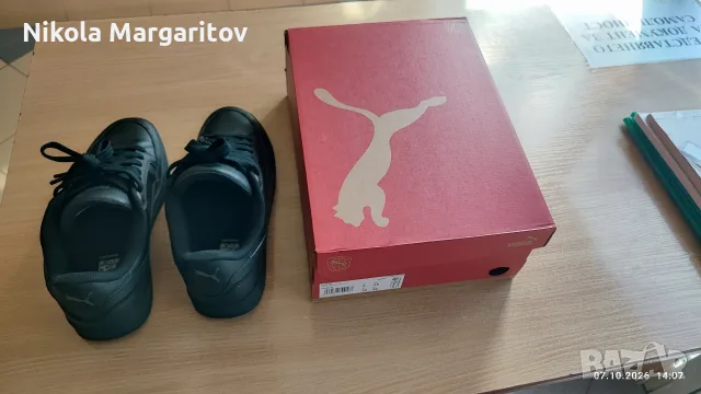 мъжки кецове"Пума", снимка 6 - Кецове - 56402841