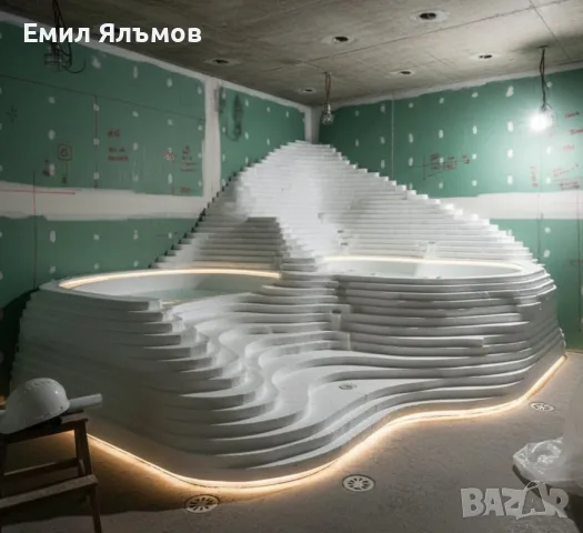 Дизайнерски спа модули от стиропор , епс, снимка 15 - Ремонти на баня - 39237019