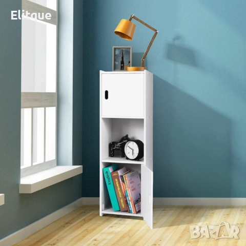 Стилен и практичен водоустойчив шкаф за баня, кухня, коридор или спалня 80x22x25, снимка 8 - Други стоки за дома - 52684546