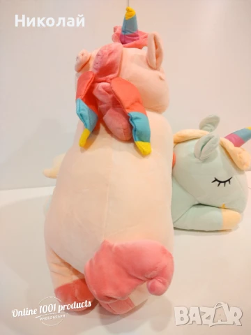 Спящ плюшен еднорог., снимка 3 - Плюшени играчки - 50943985