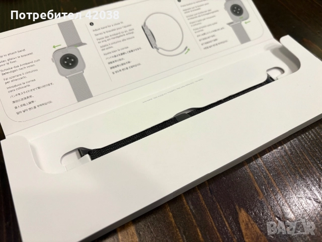 Apple Watch 11 42 mm титаний, снимка 5 - Смарт часовници - 52057307