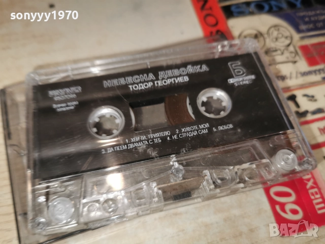 ТОДОР ГЕОРГИЕВ-НЕБЕСНА ДЕВОЙКА 2212250955, снимка 6 - Аудио касети - 52872073