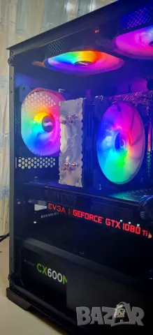 Продавам Добро Геймърско РС Ryzen 7 3700X/16Gb/512GBSSD+1TBHDD/Evga FTW3 GAMING 1080TI/Гаранция, снимка 10 - Геймърски - 47856694