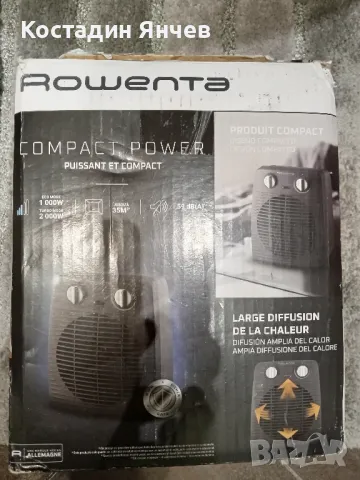 вентилаторна печка Rowenta , снимка 8 - Отоплителни печки - 48933344