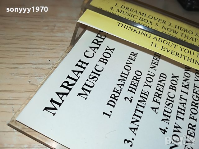 MARIAH CAREY-КАСЕТА 1005221413, снимка 9 - Аудио касети - 36715242
