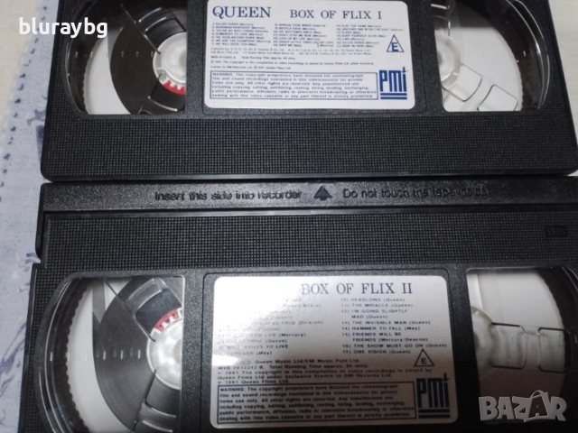 Queen 1 & 2 Box Of FLIX vhs, снимка 4 - Други жанрове - 54227620