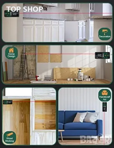 Нов Лазерно измервателен уред на разстояние/ Преносим Цифров инструмент Ремонт, снимка 8 - Други стоки за дома - 49639572