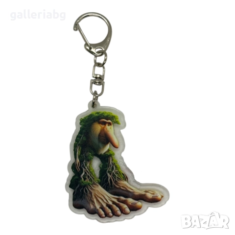 🌿🦶 Ключодържател Forest Troll (Горски трол) Brainrot