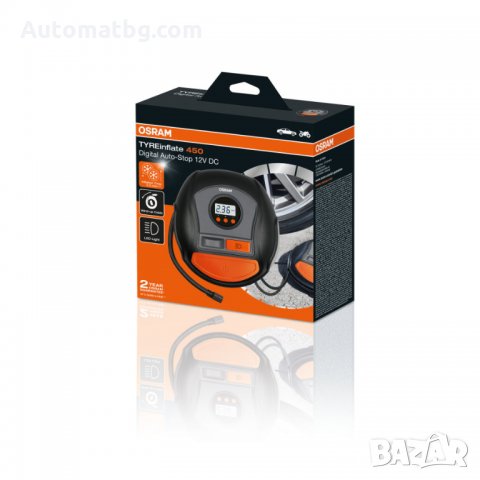 Компресор за гуми Automat, 6bar, 100 PSI, снимка 3 - Аксесоари и консумативи - 32109246