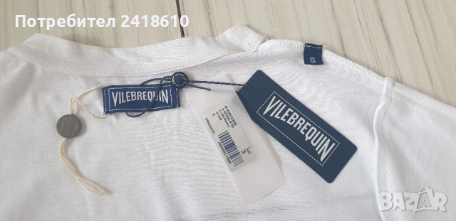 Vilebrequin Cotton Mens Size S НОВО! ОРИГИНАЛНА Тениска!, снимка 5 - Тениски - 53904298