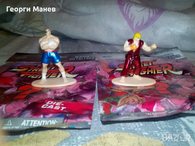 Метални фигурки street fighter nano metalfigs, снимка 2 - Колекции - 53929507