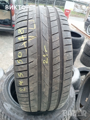 245/50/18,дот 3421 ,като нови,рънфлат!