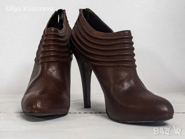 Дамски обувки ZARA, Естествена кожа, снимка 2 - Дамски елегантни обувки - 48422937