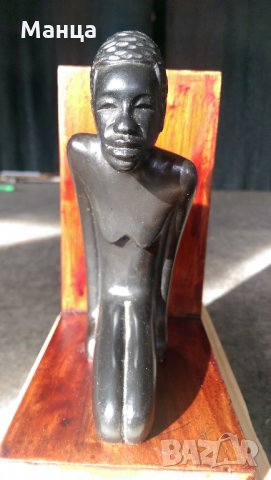 Африканска фигура, снимка 8 - Статуетки - 30897010