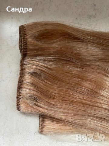 Един ред естествена коса, снимка 4 - Аксесоари за коса - 54267425