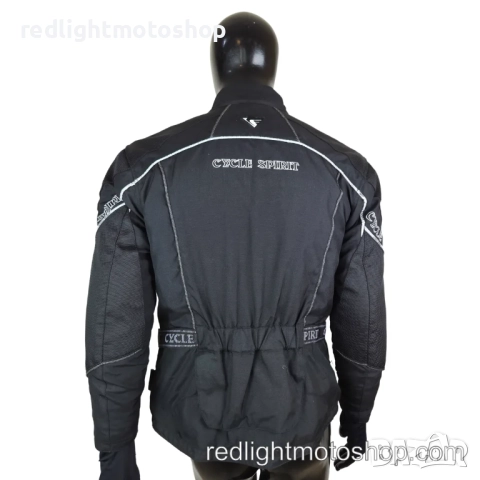 📌 5194 | Sanmaru | Мъжко текстилно мото яке | Размер S | 130 лв., снимка 3 - Аксесоари и консумативи - 50826772