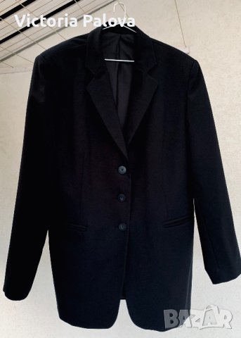 Стилно черно сако, снимка 5 - Сака - 42911966