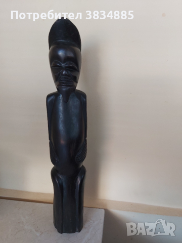 Фигура на монах от абаносово дърво , снимка 10 - Колекции - 44552909