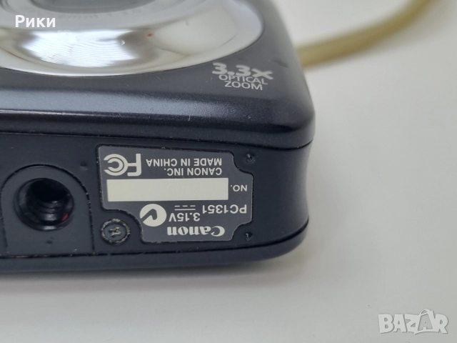 Canon Digital Camera PowerShot A480 10.0MP Black, снимка 12 - Фотоапарати - 52729637