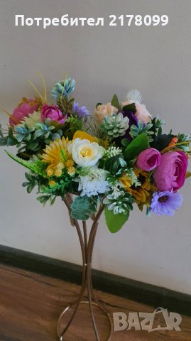 Букетчета от изкуствени цветя , снимка 3 - Изкуствени цветя - 42030816