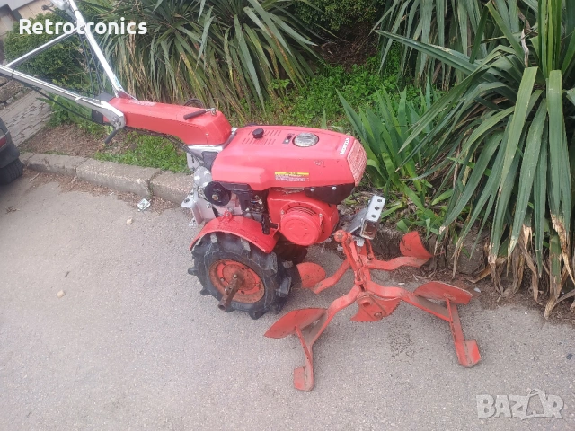 Honda F800 мотокултиватор мотоблок с прикачен инвентар, снимка 2 - Градинска техника - 54161318