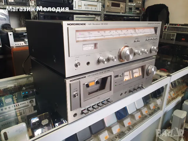 HiFi Ресийвър NORDMENDE RE 1050 + касетен дек NORDMENDE CD 1050, снимка 7 - Ресийвъри, усилватели, смесителни пултове - 47701171