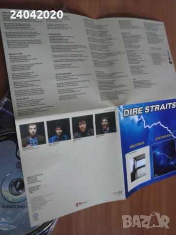 Dire Straits Dire Straits/Love Over Gold 2 in 1 матричен диск, снимка 2 - CD дискове - 54325375
