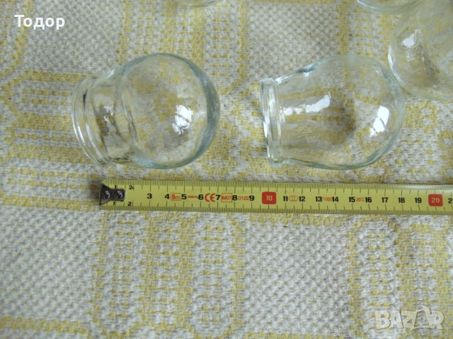 Стари стъклени вендузи, снимка 3 - Масажори - 52673231