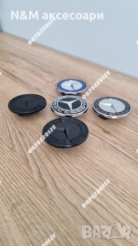 Емблема за Мерцедес 57мм/Emblemi za Mercedes 57mm, снимка 3 - Аксесоари и консумативи - 29701243