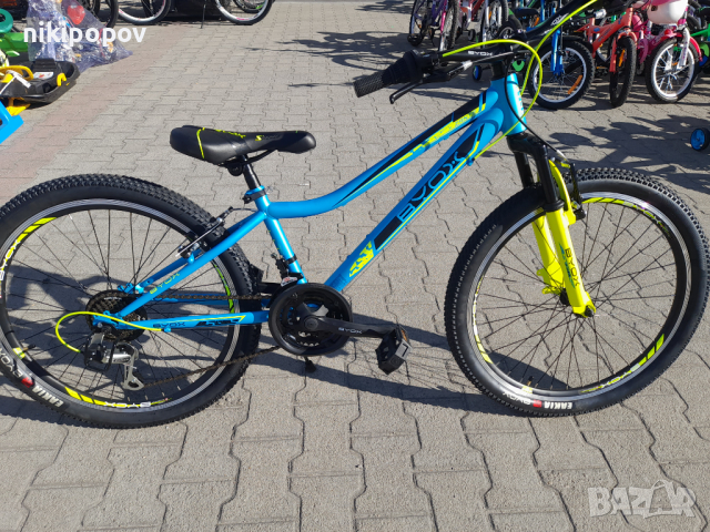 BYOX Велосипед 24" ZANTE син, снимка 1 - Велосипеди - 44587993