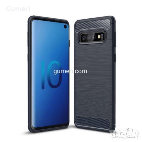 Samsung Galaxy S10 Карбонов удароустойчив гръб , снимка 3 - Калъфи, кейсове - 30563400