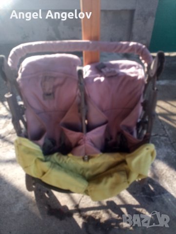 Двойна детска количка, снимка 2 - Детски колички - 31774398