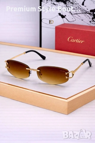 Очила + висок клас калъф + на марката кутия + сертификат + кърпичка Ray ban celine miu miu cartier, снимка 14 - Слънчеви и диоптрични очила - 53934736